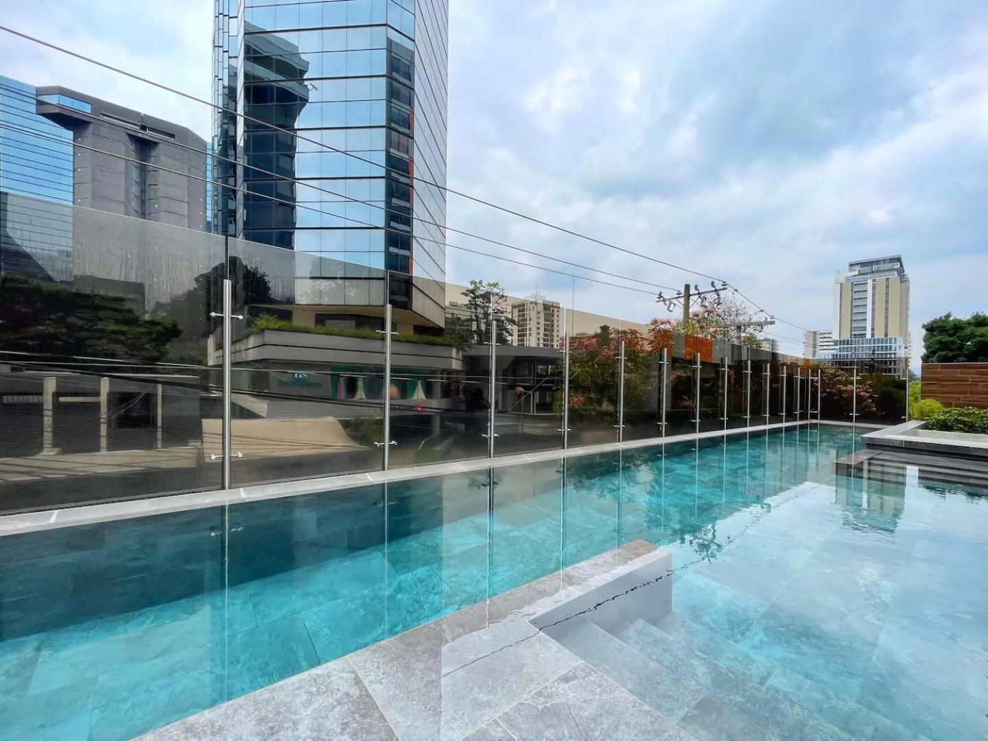 Apartamento 2 Habitaciones, Edificio Eon, Zona 10, Turin Guatemala-Stadt Exterior foto